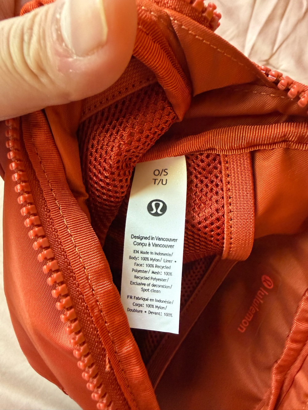 Lululemon Everywhere Belt Bag Large 2L Autumn Rust NWT - Picture 6 of 7